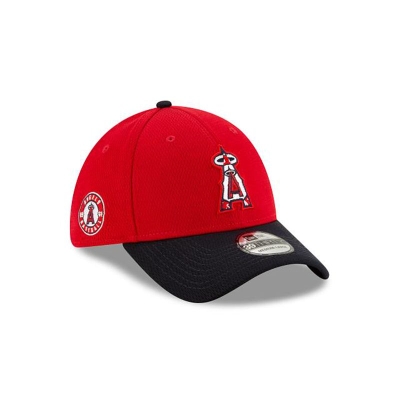 Los Angeles Angels Gorra | New Era MLB 2021 Spring Training 39thirty Stretch Fit Cap Mexico - Rojos